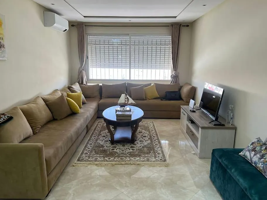 アパート Appart Les Jardins D'Agadir 2Chambres & Salon